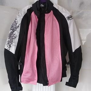 Women's Racing Jacket pink Black 2X Speed Strength